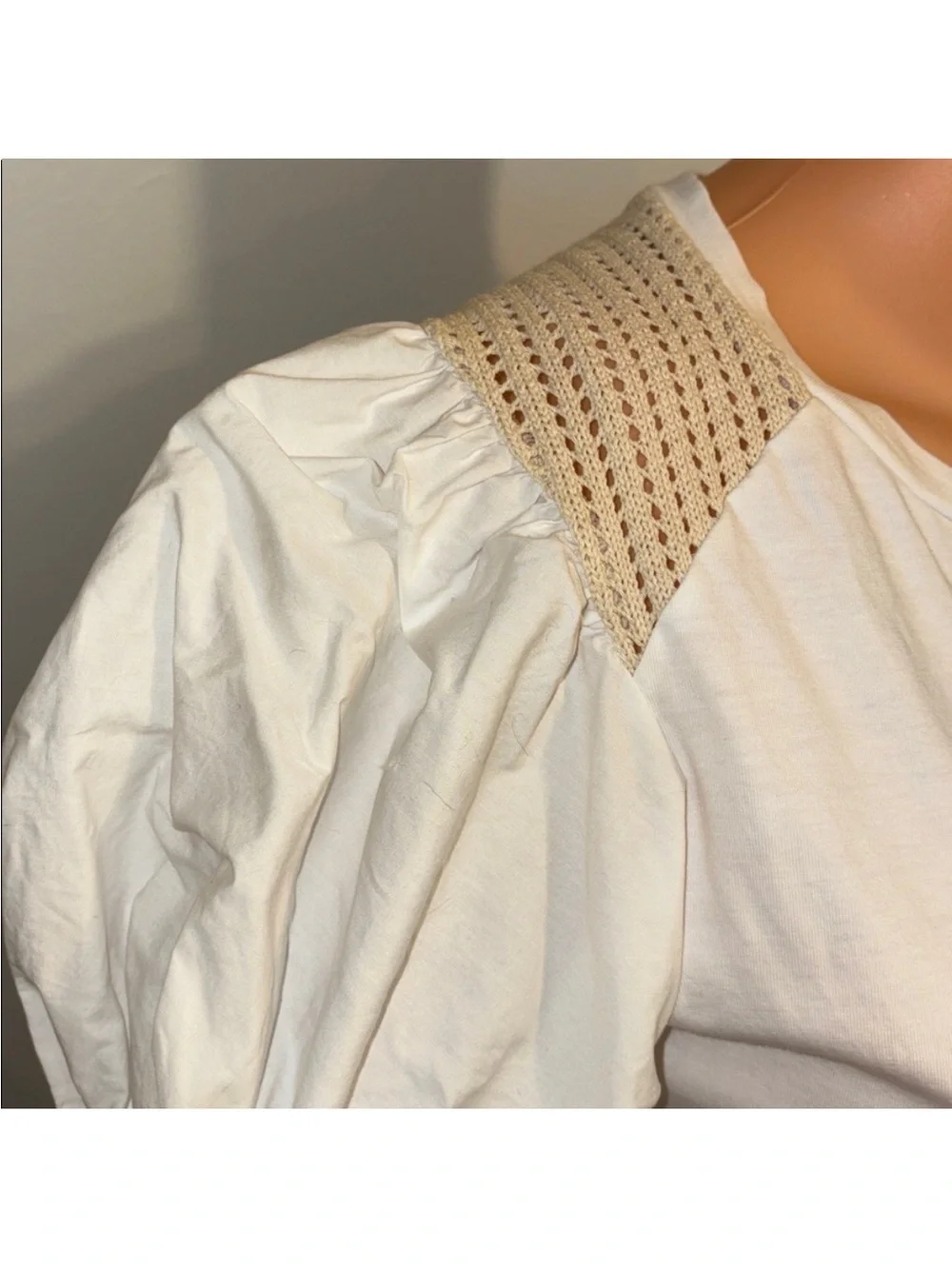 Zara crisp white